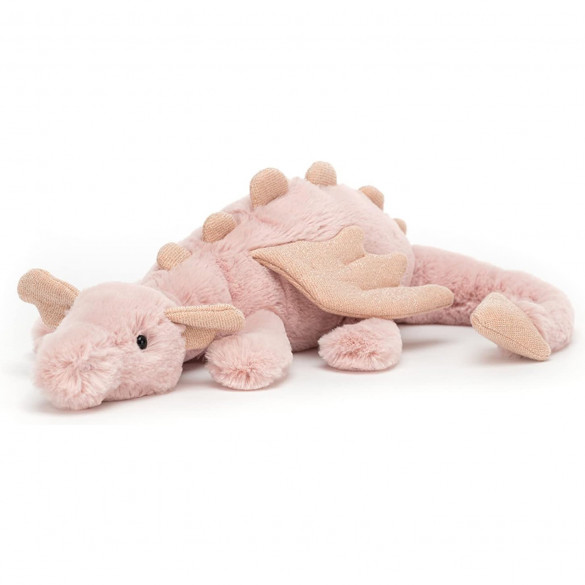 Jellycat Amuseables Rose Dragon Large Plush 50cm