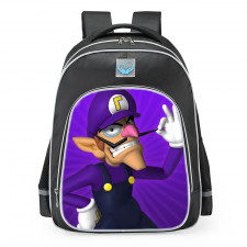 Super Mario Waluigi School Backpack