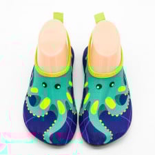 Kids Water Shoes Barefoot Quick Dry Aqua Socks - Octopus