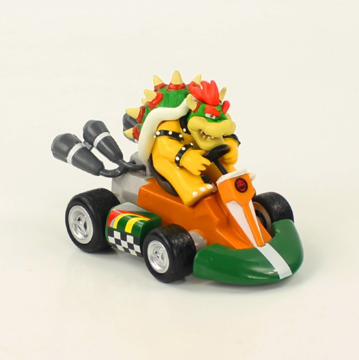 Bowser Mario Kart Pull Back Racer