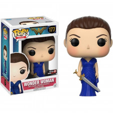 Funko Pop Wonder Woman #177 Blue Dress Vinyl Figure