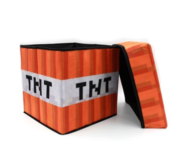 Minecraft Collapsible Storage Box TNT Block