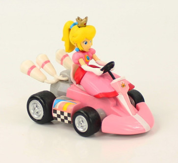 Peach Mario Kart Pull Back Racer