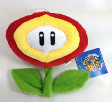 Super Mario Power Flower Soft Plush Toy 20cm