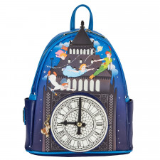 Disney Peter Pan Glow Clock Loungefly Mini Backpack - Peter Pan Loungefly